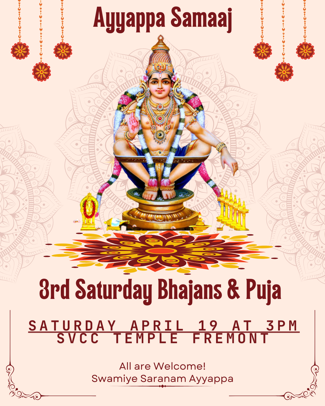 Monthly Ayyappa Bhajans