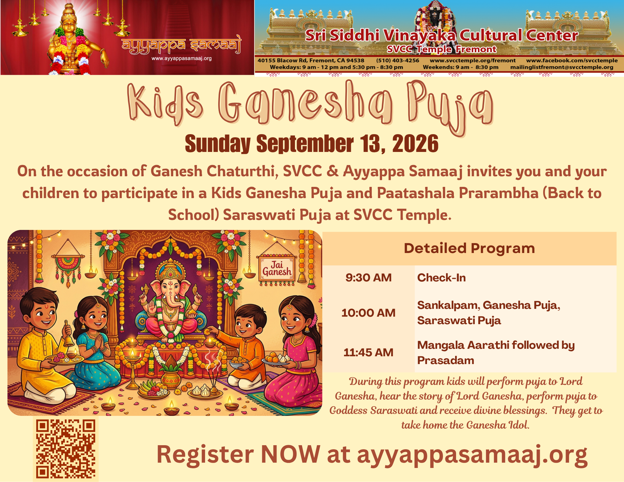 Kids Ganesha Puja 2026