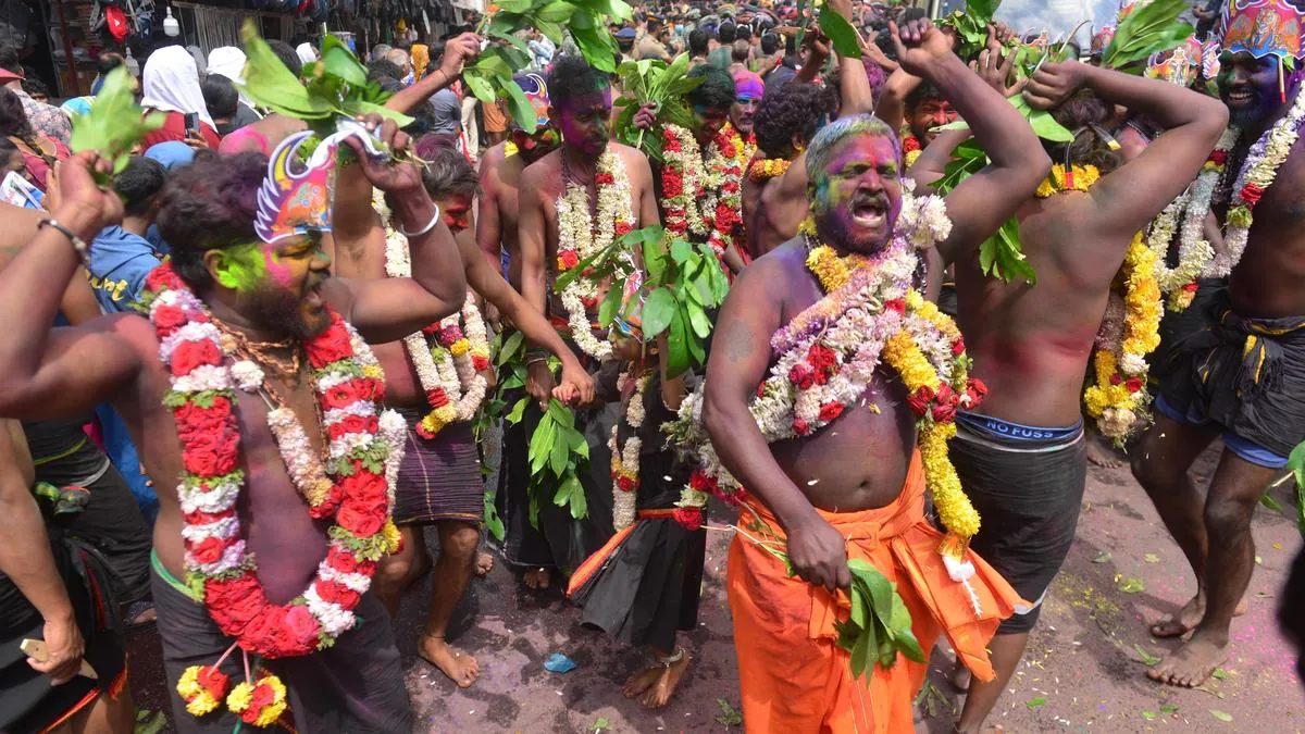 Petta thullal at Erumeli